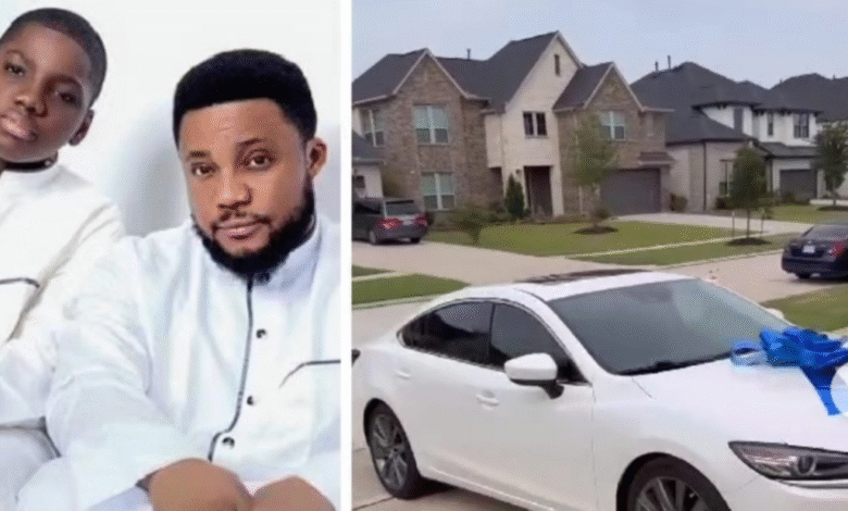 ''My son in whom I am well pleased'' - Gospel Artist, Tim Godfrey buys a car for his son on his 17th Birthday 1 ''My son in whom I am well pleased'' - Gospel Artist, Tim Godfrey buys a car for his son on his 17th Birthday 1