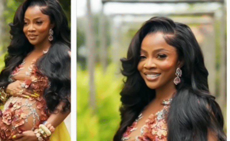 Media Personality, Toke Makinwa expecting First Child 1 Media Personality, Toke Makinwa expecting First Child 1