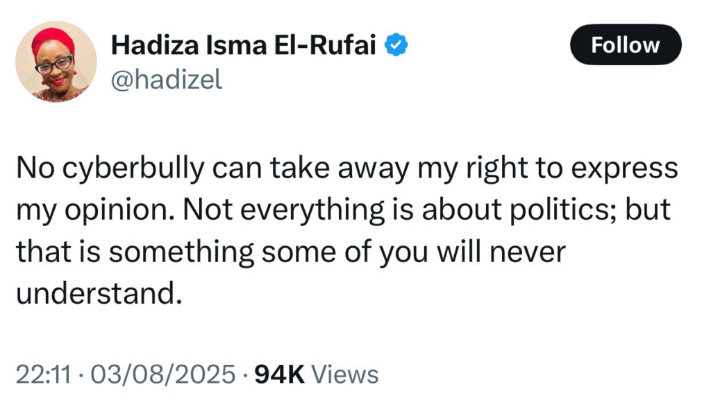 A great percentage of these Nigerian Americans making us proud abroad are Igbos - Hadiza, wife of former gov, Nasir El-Rufai, says 7 A great percentage of these Nigerian Americans making us proud abroad are Igbos - Hadiza, wife of former gov, Nasir El-Rufai, says 7