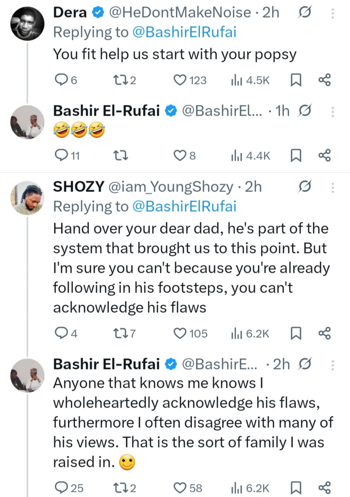 ''Nigeria can be great again but a few certain people have to kpai to achieve this" - Bashir El-Rufai 7