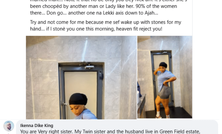 Photo of If your wife lives in Festac, Amuwo Odofin, Okota, Ago, try and gather money for DNA tests – Nigerian woman tells married men