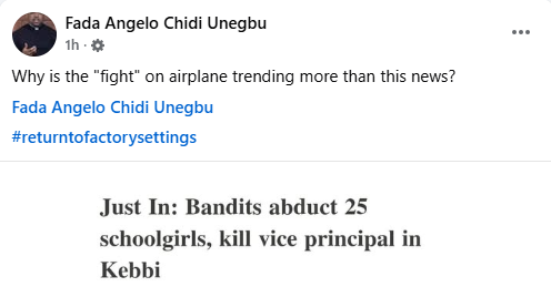 VDM and Mr Jollof's mid-flight fight is a "diversionary tactic to prevent people from discussing the country's real problem - Catholic Priest, Fr. Chidi Unegbu 7