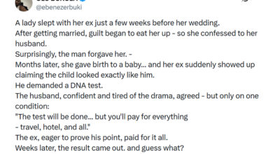 Photo of X user narrates how woman slept with her ex before wedding, confessed after marriage, DNA test later revealed the child wasn’t her husband’s or ex’s