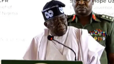 Photo of Tinubu arrives Maiduguri to inaugurate projects, attend Modu Sheriff son’s wedding