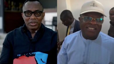 Photo of Sowore Confronts Minister Umahi Over N250m Debt and illegal Detention of Woman