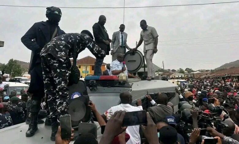 “It Was Security Protocol, Not Fear” — Plateau State Governor, Mutfwang Defends Armoured Vehicle Use After Palm Sunday Attack 1 Photo of “It Was Security Protocol, Not Fear” — Plateau State Governor, Mutfwang Defends Armoured Vehicle Use After Palm Sunday Attack