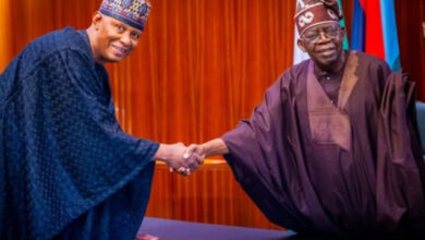 Photo of Tinubu swears in Darma as Housing Minister