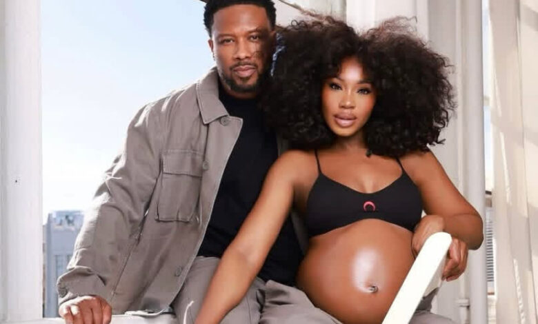 Sharon Ooja Welcomes First Child With Husband 1