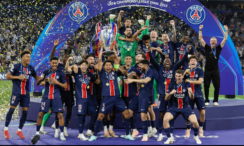 Photo of PSG Clinch Champions League Title After Dramatic Final Against Arsenal