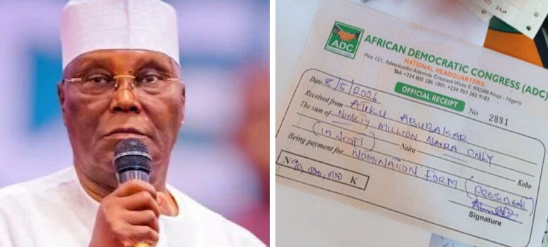 Photo of 2027 Election: Atiku Officially Moves for ADC Ticket with ₦90 Million Form Purchase