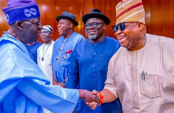 Photo of Governor Ademola Adeleke Endorses President Tinubu for 2027 Second Term