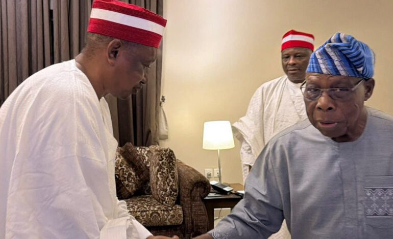 Photo of Obasanjo meets Kwankwaso in Kano ahead of 2027 elections 