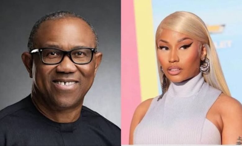 Nicki Minaj follows Peter Obi on X after viral repost 1