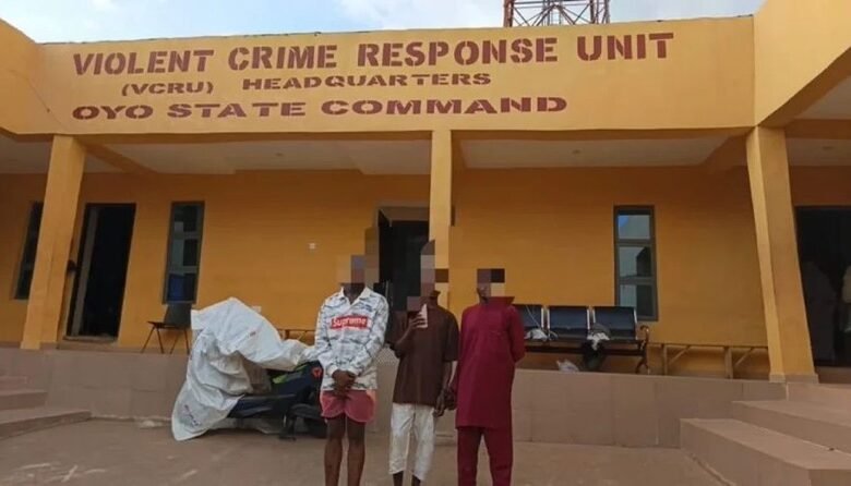 Police arrest three over killing of woman in Oyo 1 Police arrest three over killing of woman in Oyo 1