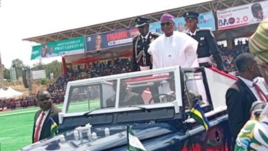 Photo of Ekiti governor, Oyebanji sworn in for second term
